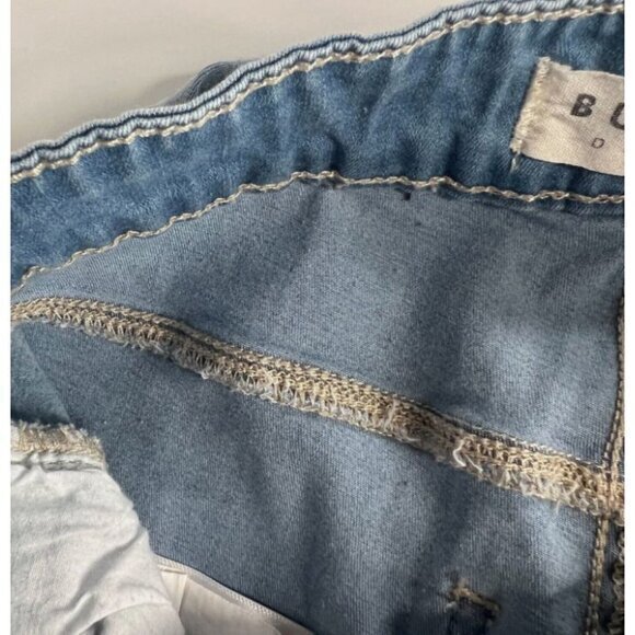 Bullhead Jeans Juniors 1 Skinniest Super High Rise Denim Light Blue Wash Stretch - Picture 11 of 12